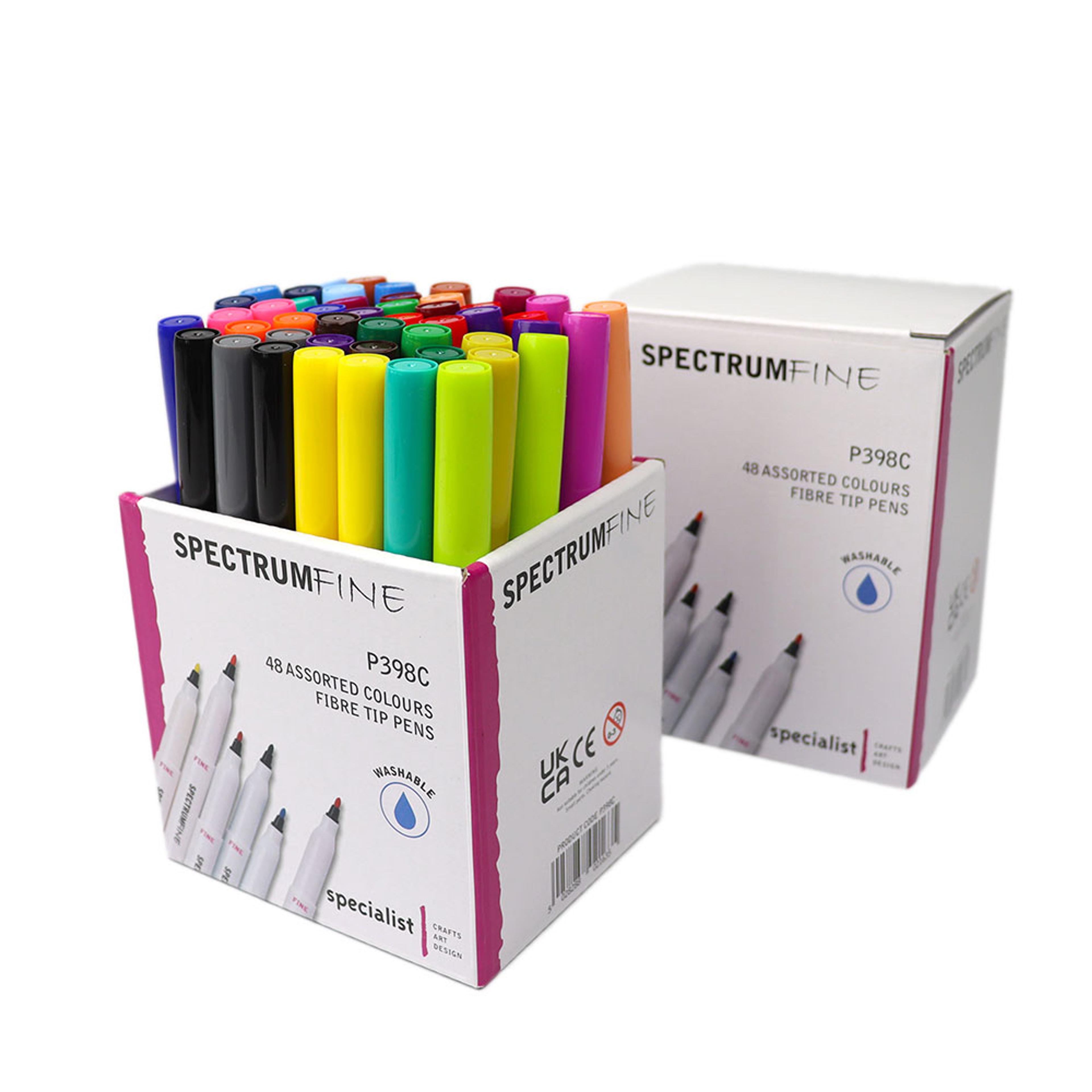 Spectrum Fine Colour Packs Assorted. Pack of 48