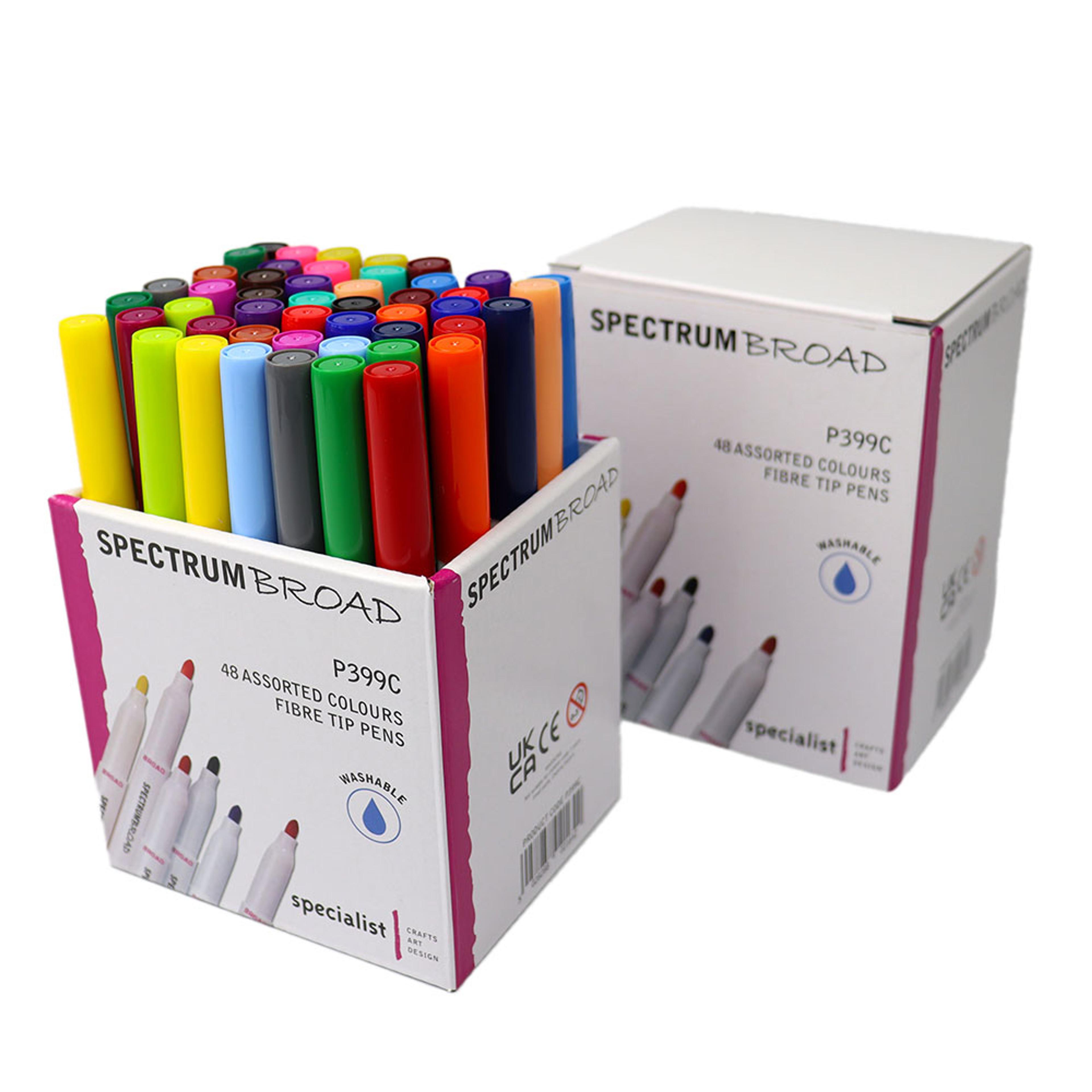 Spectrum Broad Colour Packs. Pack of 48