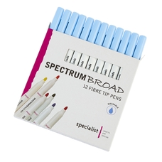 Spectrum Broad Pens - Light Blue. Pack of 12