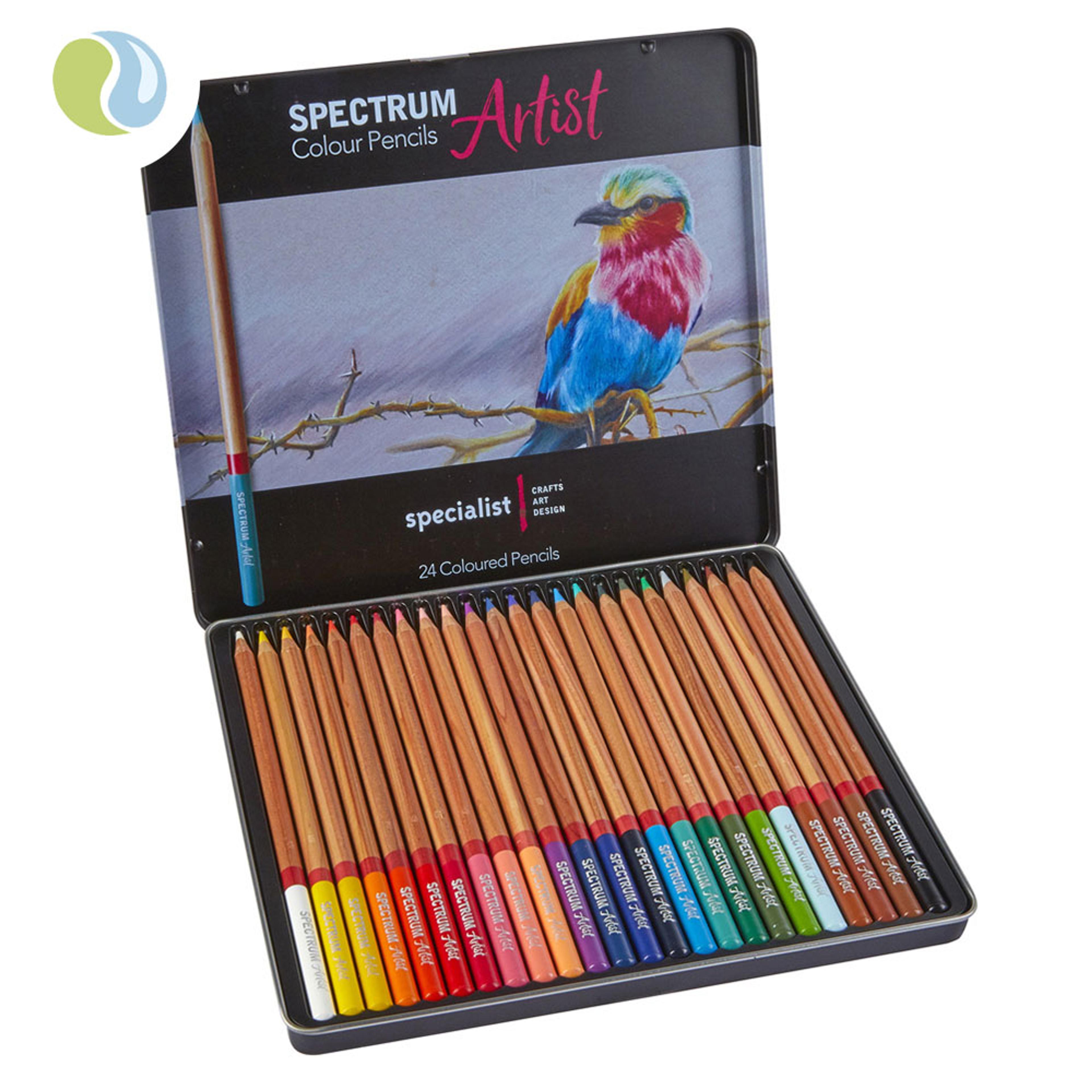 Spectrum Artist Colour Pencils. Set of 24