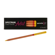 Spectrum Artist Colour Pencils - Chrome Yellow. Pack of 12