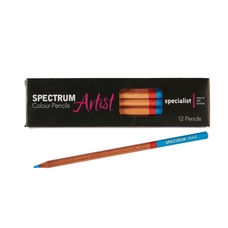 Spectrum Artist Colour Pencils - Light Blue. Pack of 12