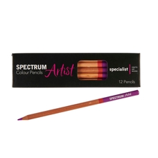 Spectrum Artist Colour Pencils - Red Violet. Pack of 12