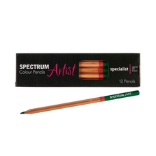 Spectrum Artist Colour Pencils - Emerald. Pack of 12