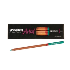 Spectrum Artist Colour Pencils - Turquoise. Pack of 12