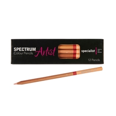 Spectrum Artist Colour Pencils - Light Blush. Pack of 12
