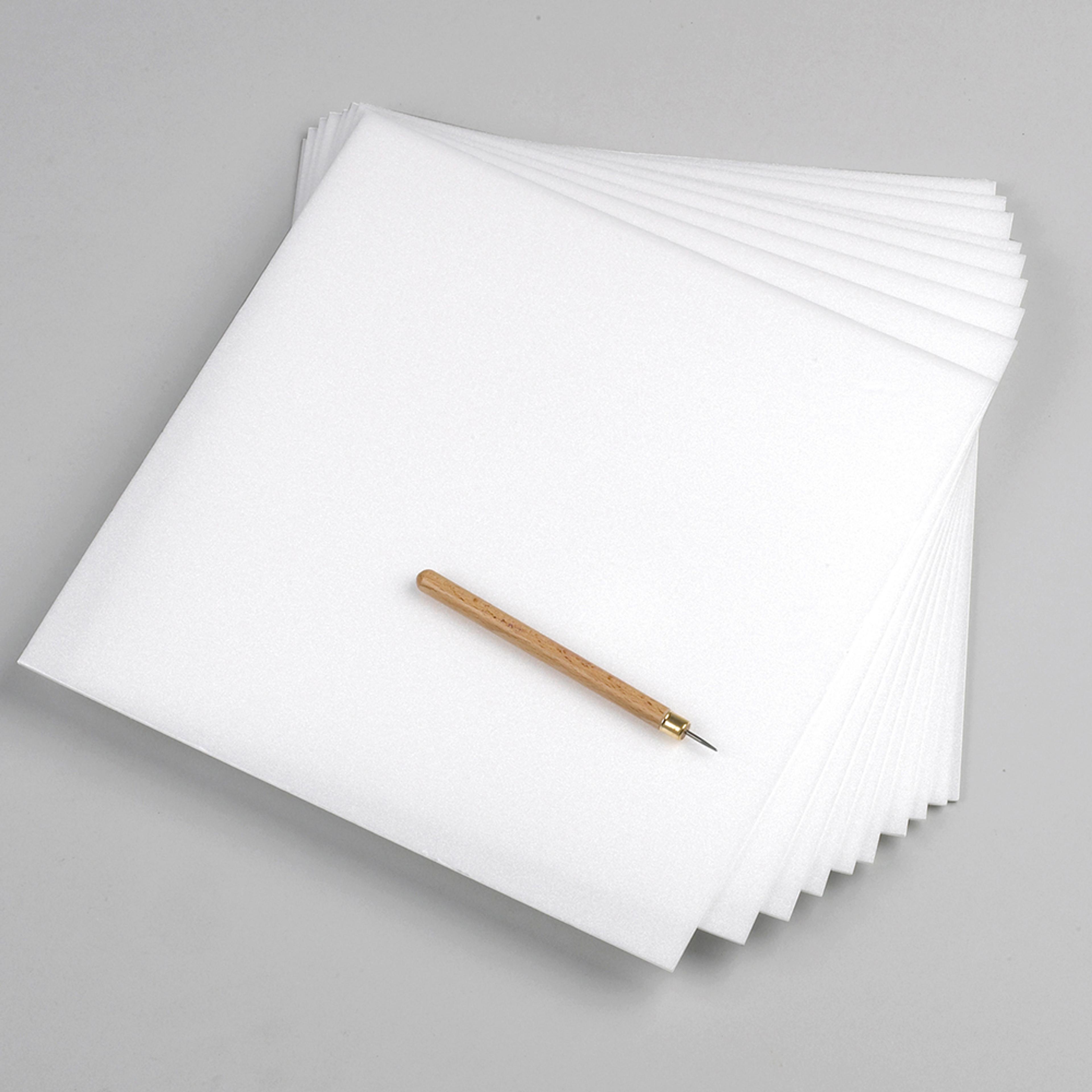 QuickPrint Squares - 300 x 300 x 3mm Sheets. Pack of 10