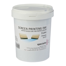 Specialist Crafts Water-Based Paper & Board Inks - Black