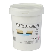 Specialist Crafts Water-Based Paper & Board Inks - Opaque White