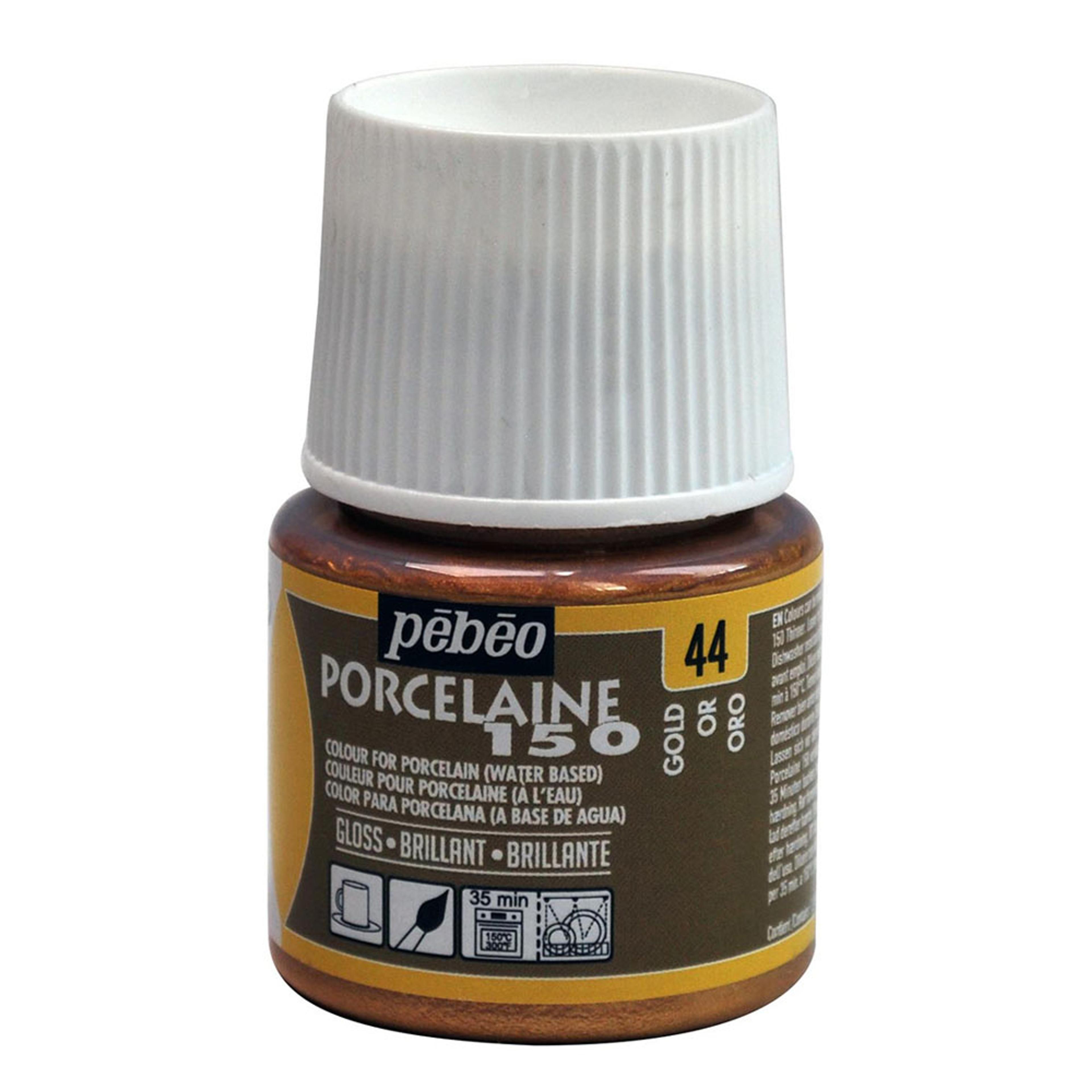 Pebeo Porcelaine 150 Paint - 45ml - Gold