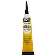Pebeo Porcelaine 150 Outliner - 20ml - Marseille Yellow