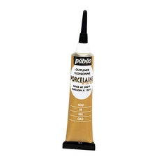Pebeo Porcelaine 150 Outliner - 20ml - Gold
