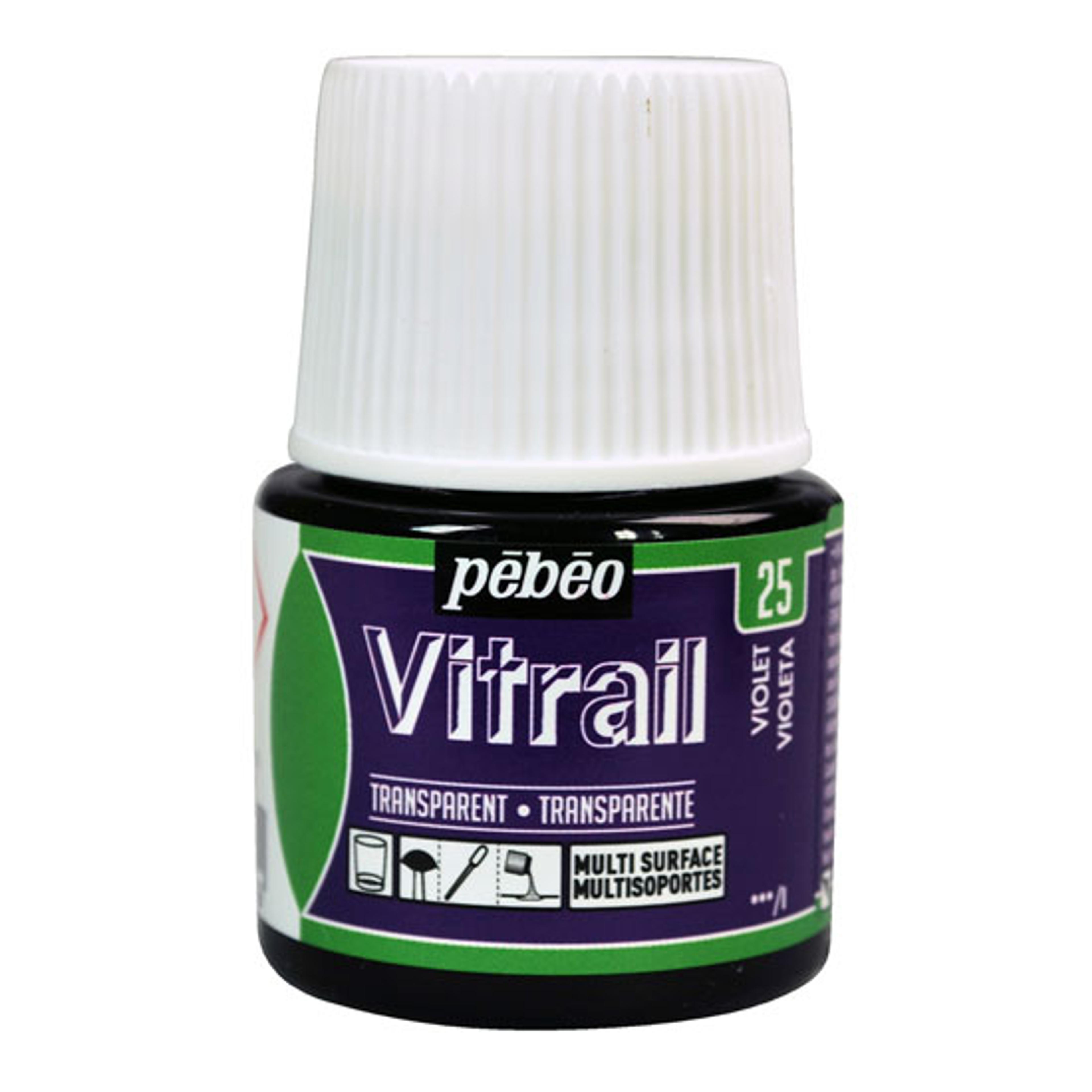 Pebeo Vitrail Paints 45ml Colours - Violet
