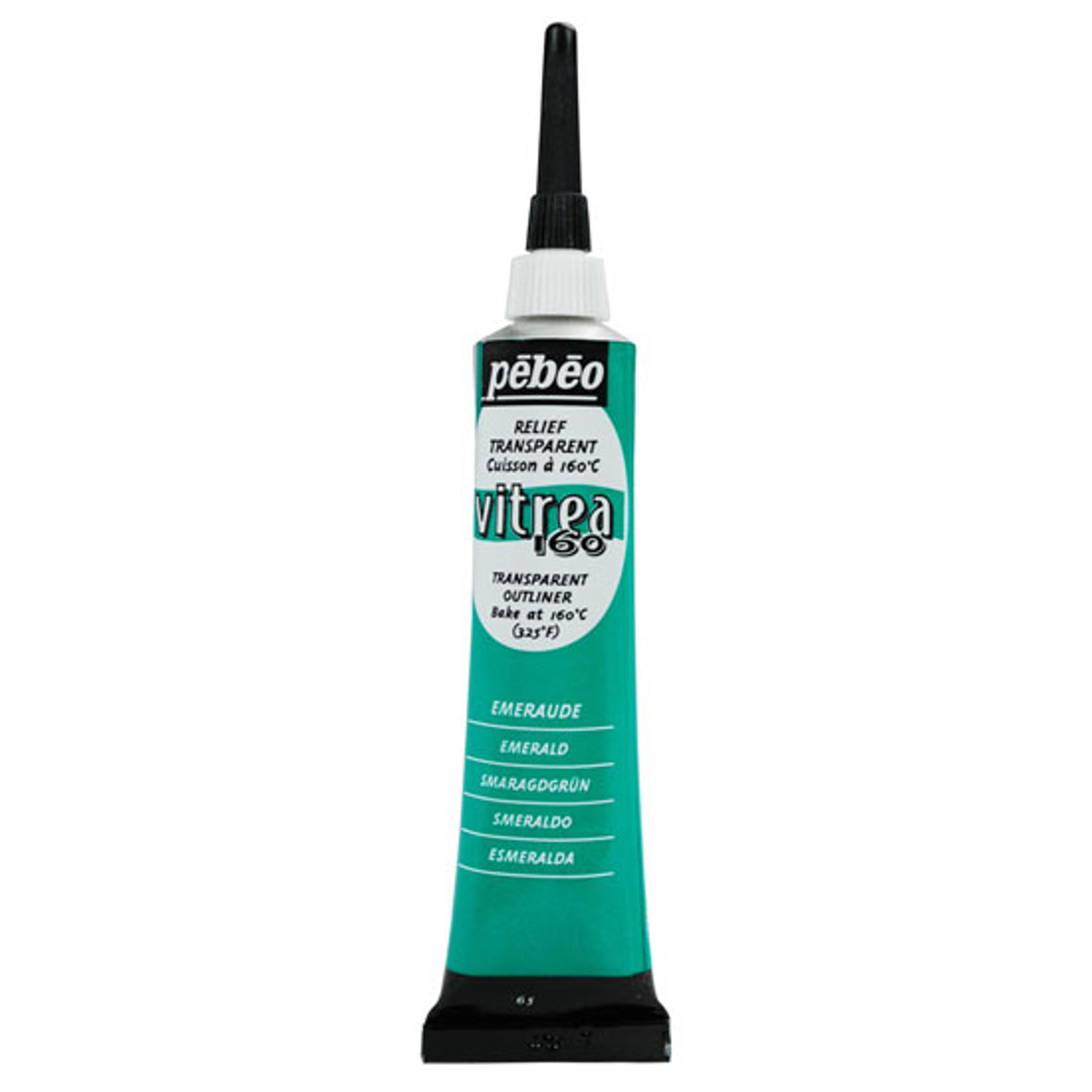 Pebeo Vitrea 160 Paint Outliners 20ml - Emerald