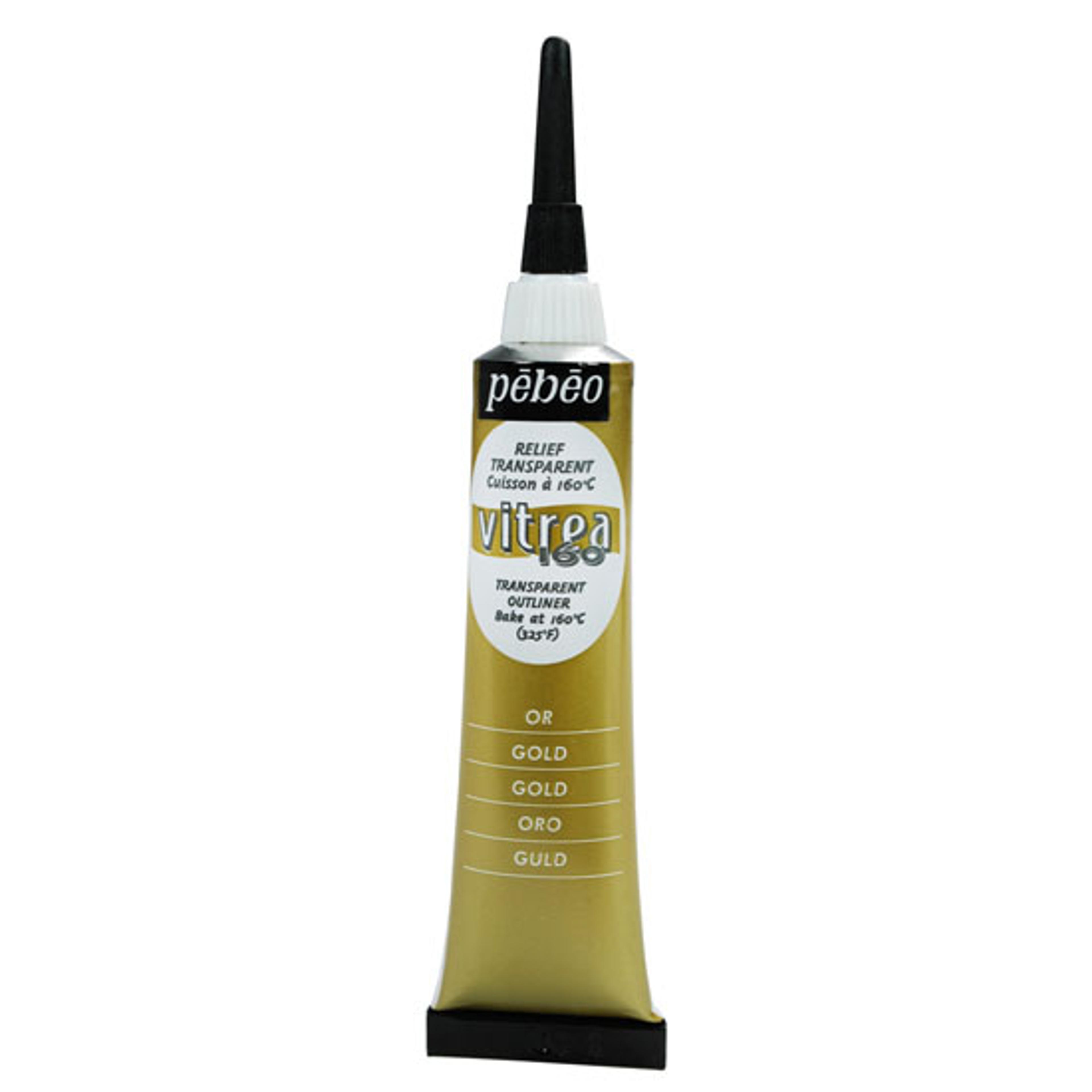 Pebeo Vitrea 160 Paint Outliners 20ml - Gold
