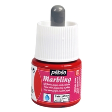 Pebeo Marbling Colours 45ml - Bengal Pink