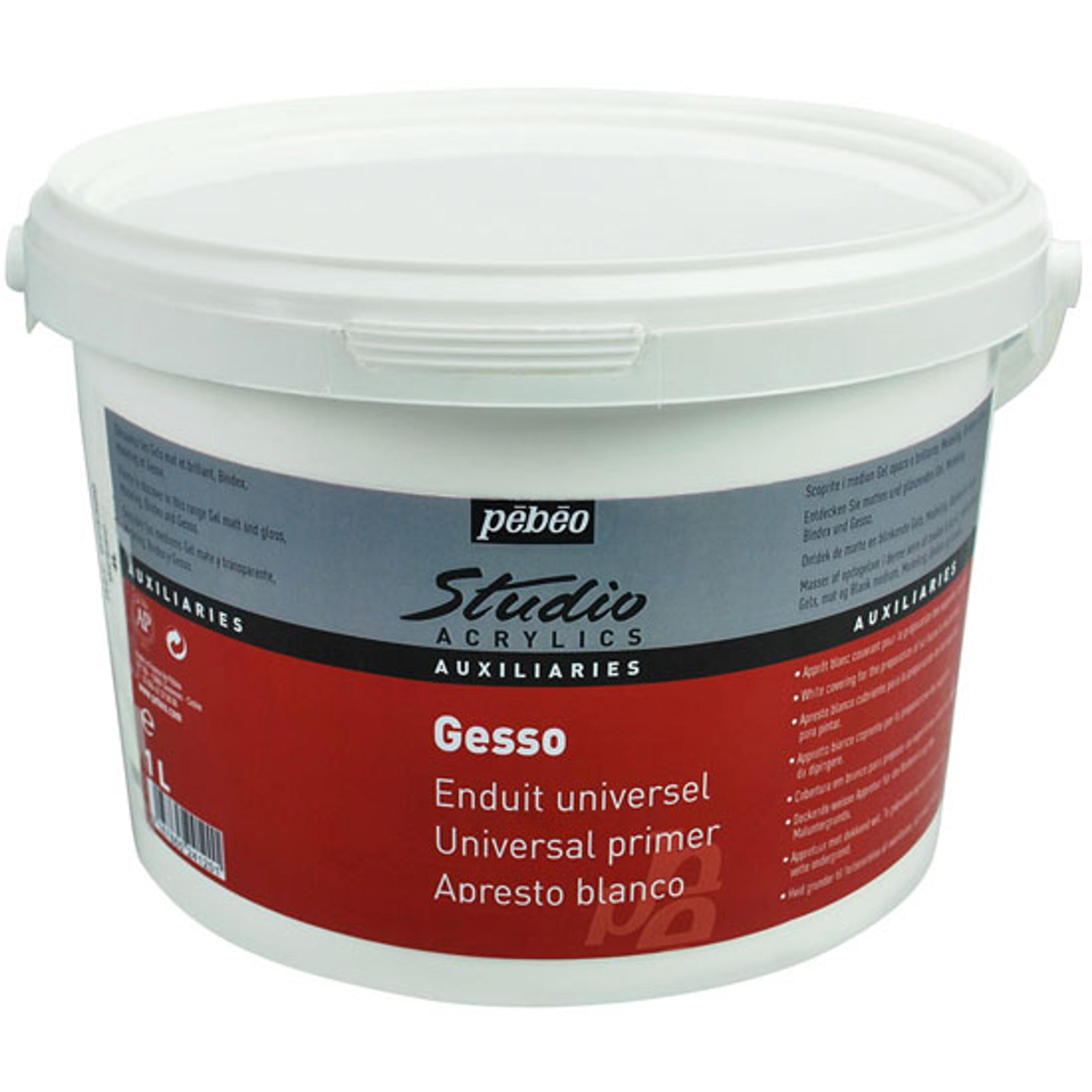 Pebeo Studio Gesso - 4L - White