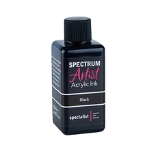 Spectrum Artist Acrylic Ink - 100ml - Black