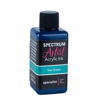 Spectrum Artist Acrylic Ink - 100ml - Teal Green