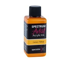 Spectrum Artist Acrylic Ink - 100ml - Canary Yellow