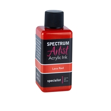 Spectrum Artist Acrylic Ink - 100ml - Lava Red