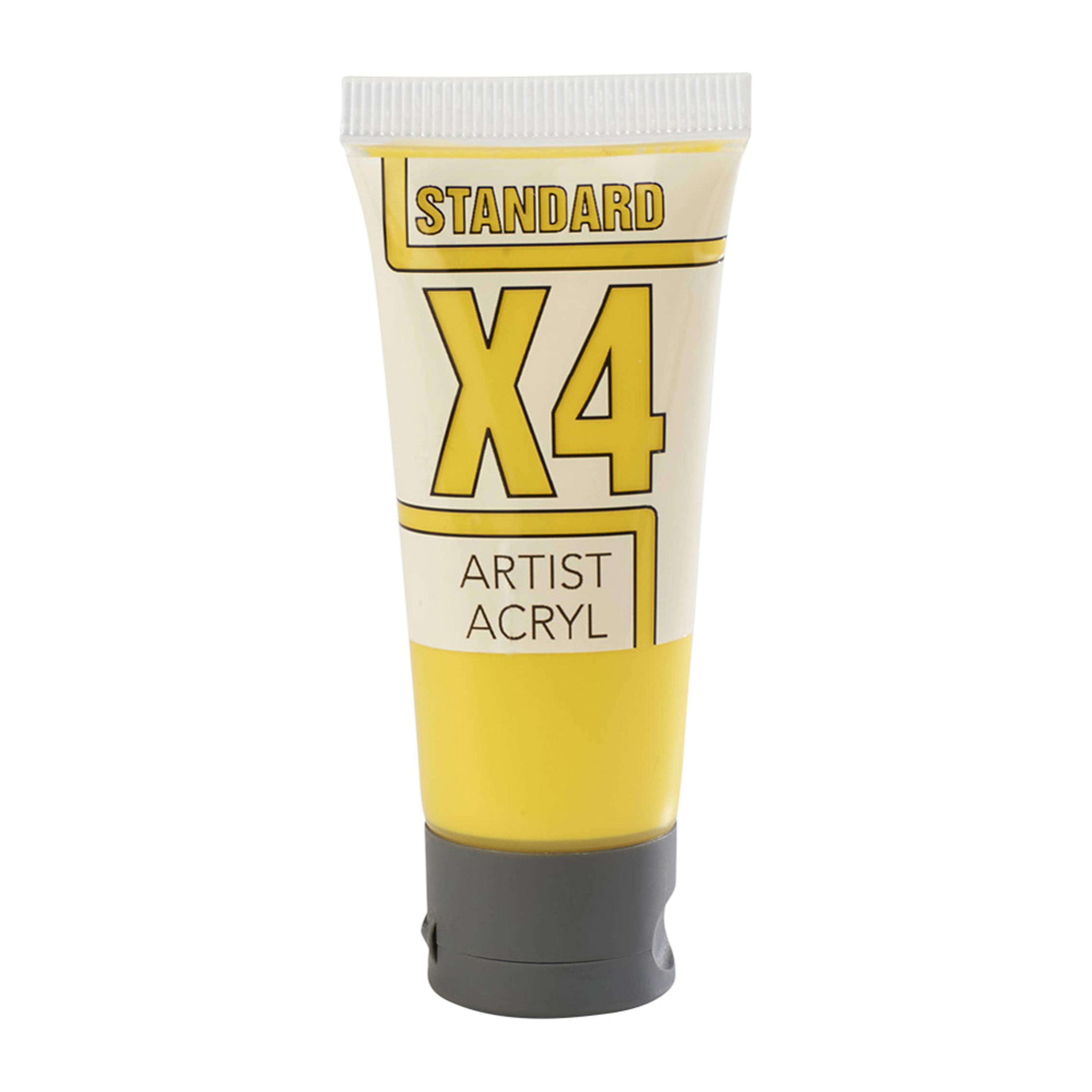 X4 Standard Acryl 20ml Tube - Primary Yellow