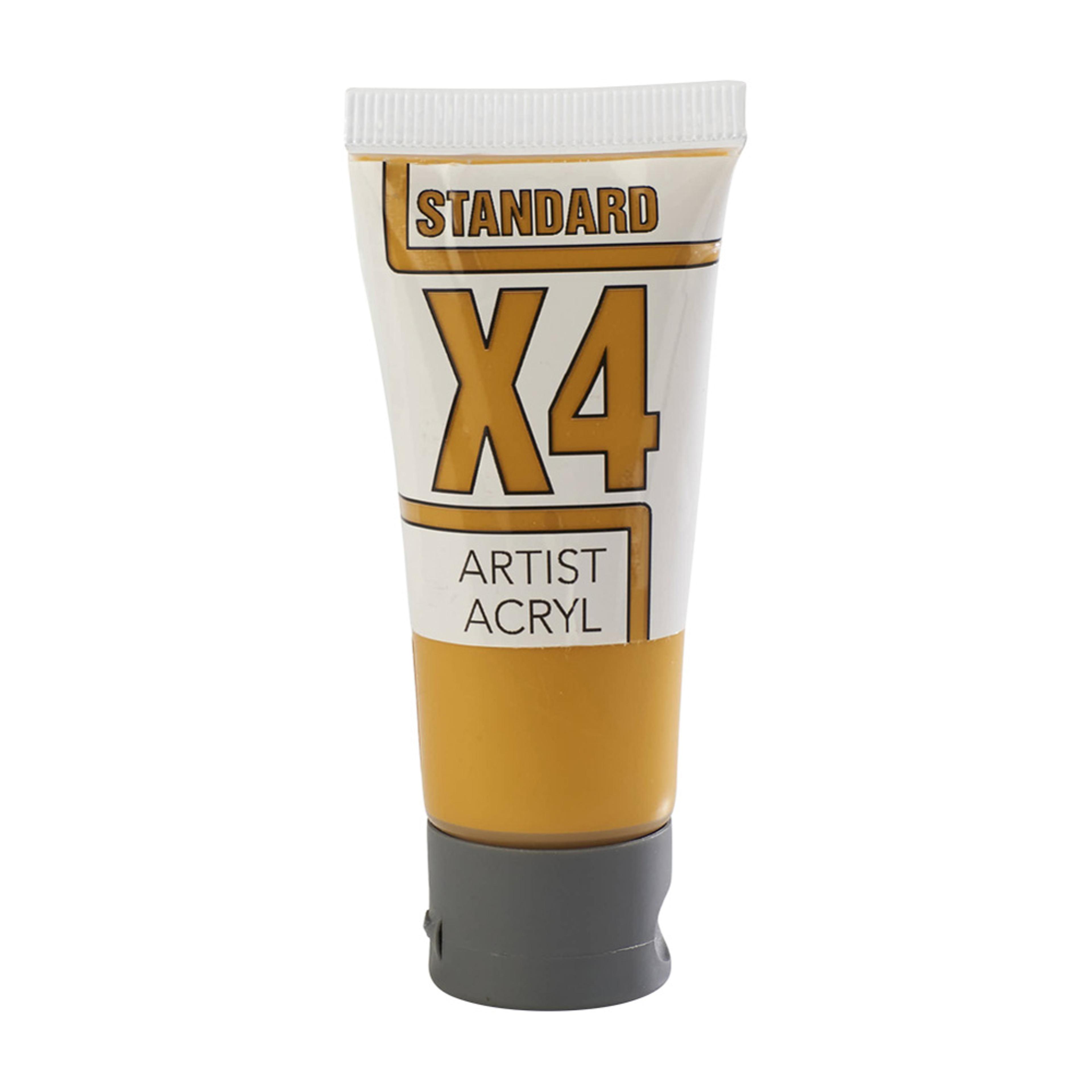X4 Standard Acryl 20ml Tube - Yellow Ochre