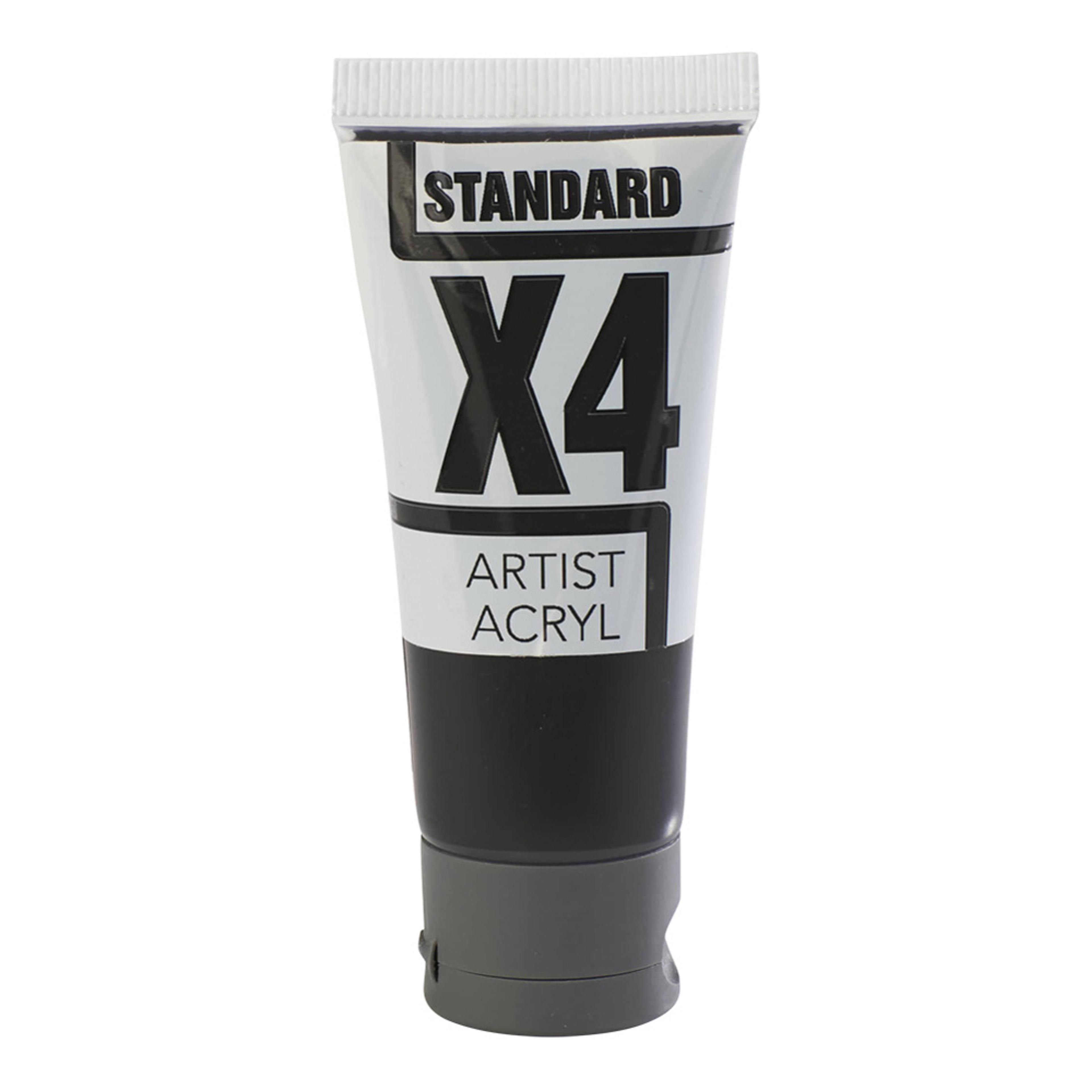 X4 Standard Acryl 20ml Tube - Mars Black