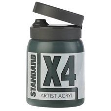 X4 Standard Acryl 500ml Bottle - Sap Green