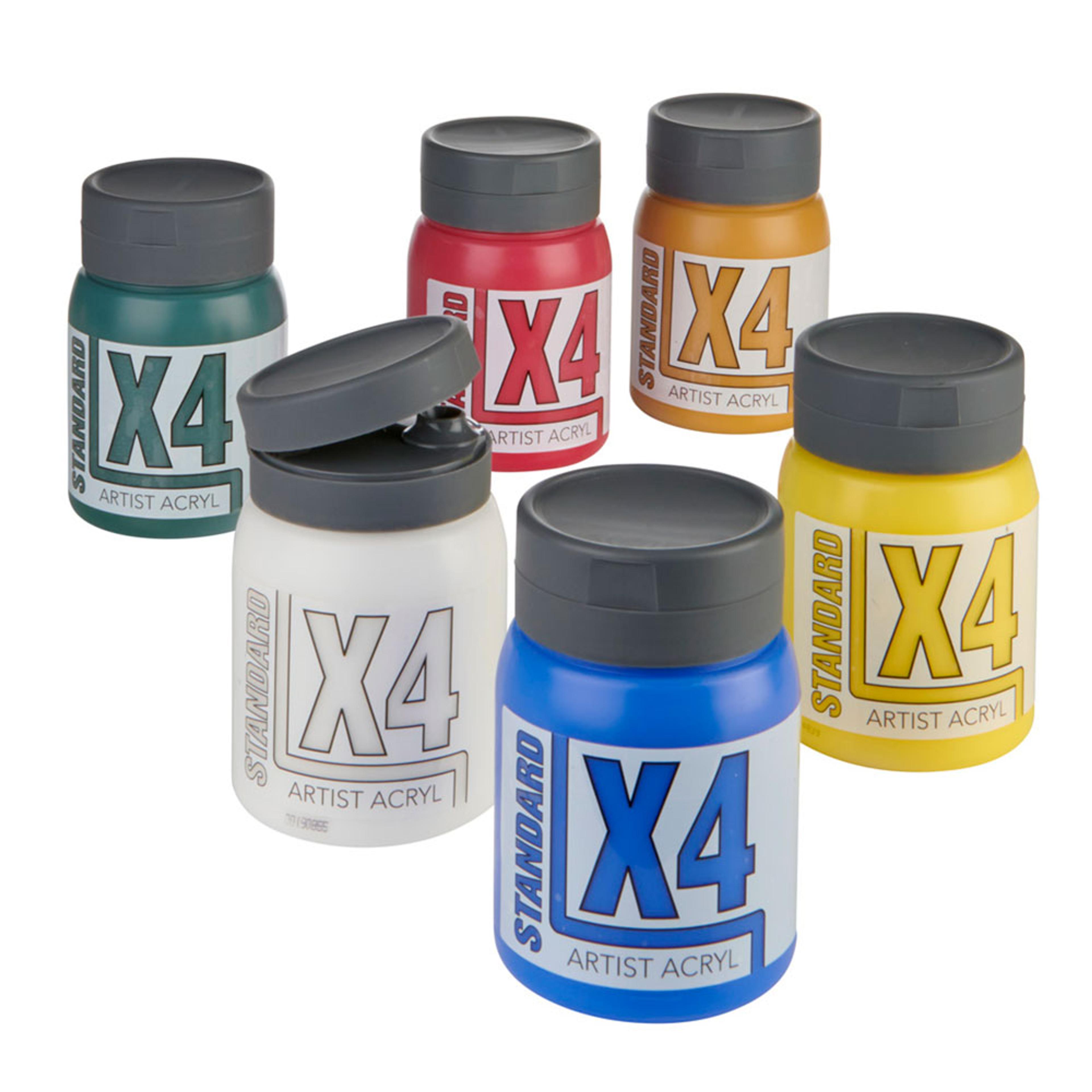 X4 Standard Acryl 500ml - Set 3