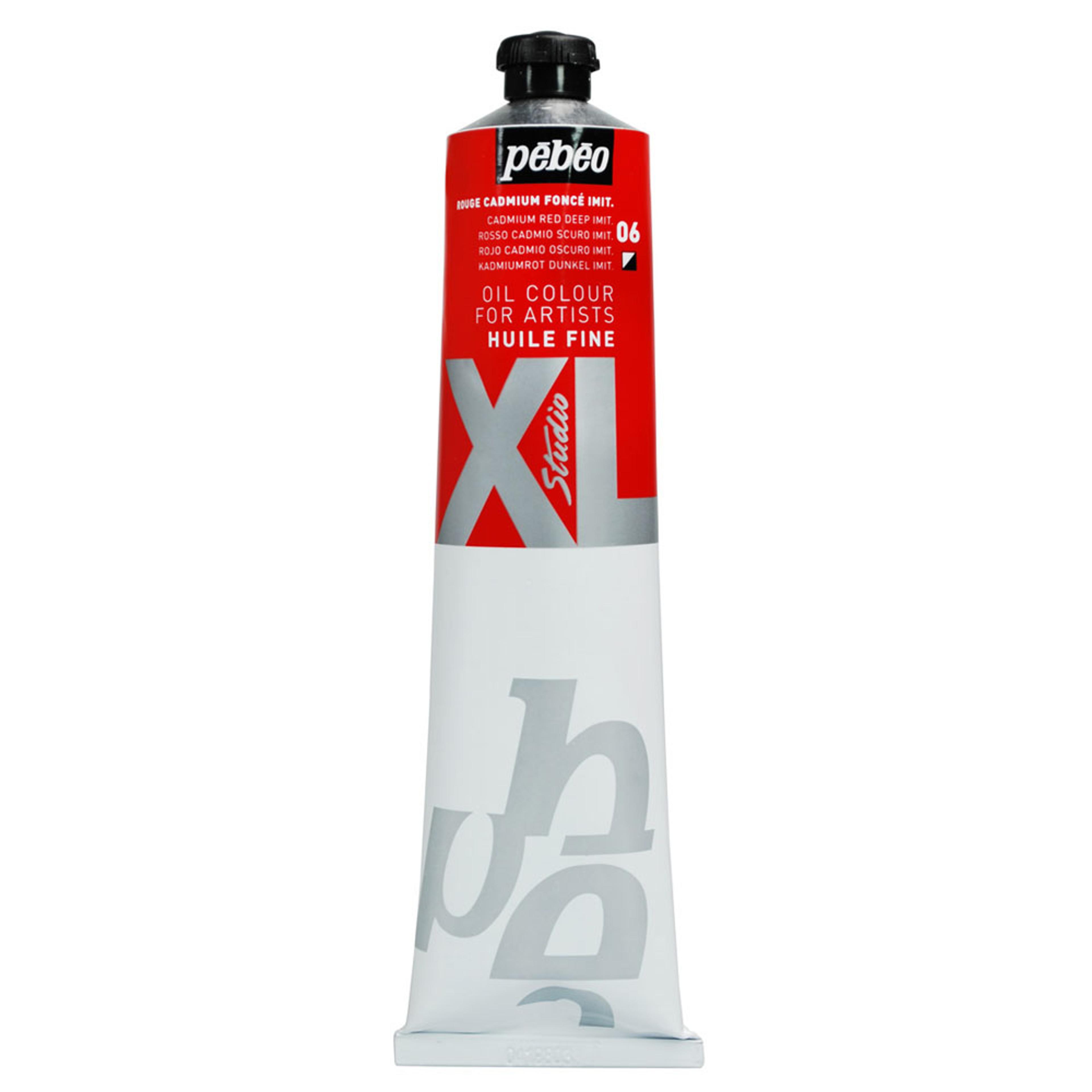 Pebeo XL Studio Oil Paint 200ml - Cadmium Red Deep Hue