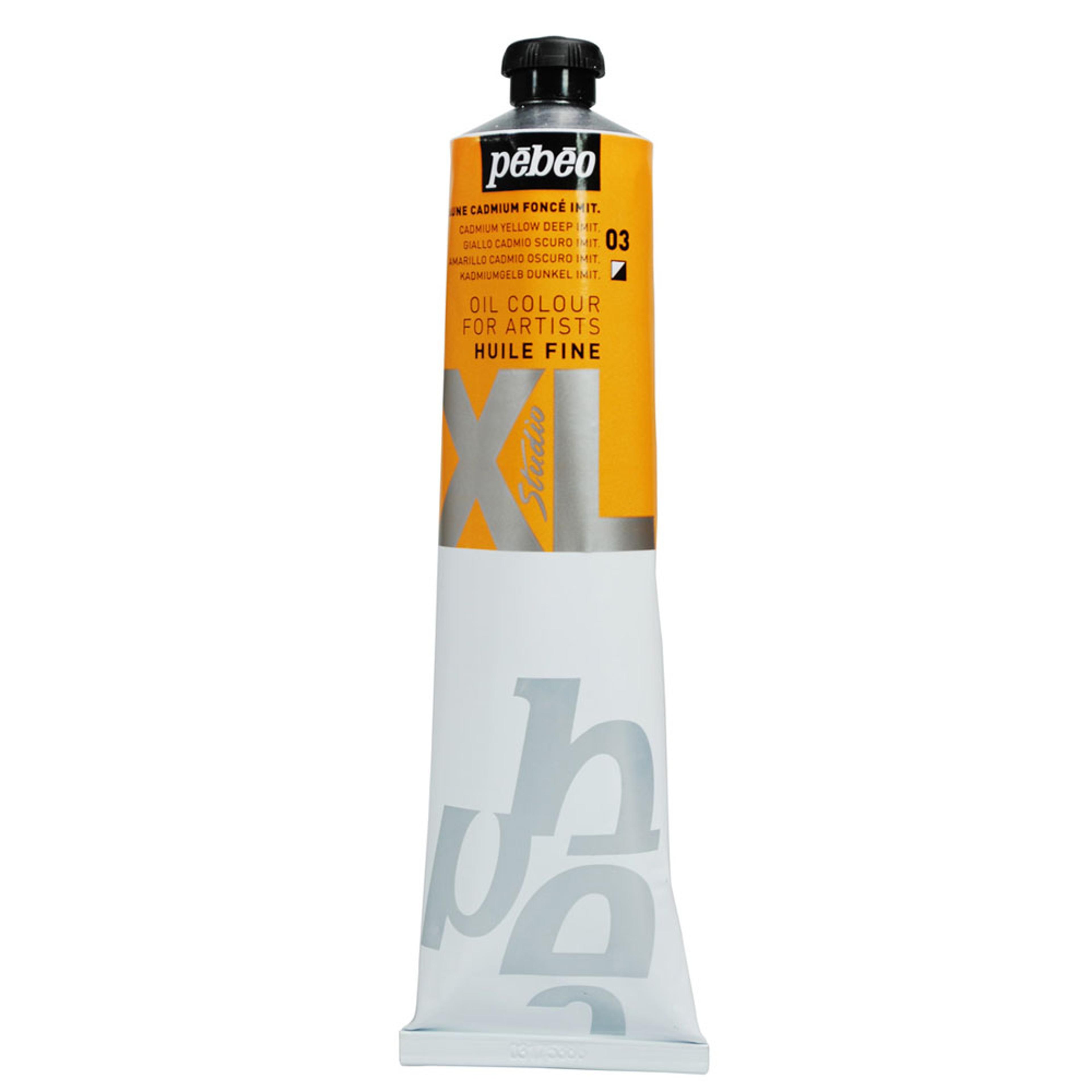 Pebeo XL Studio Oil Paint 200ml - Cadmium Yellow Deep Hue