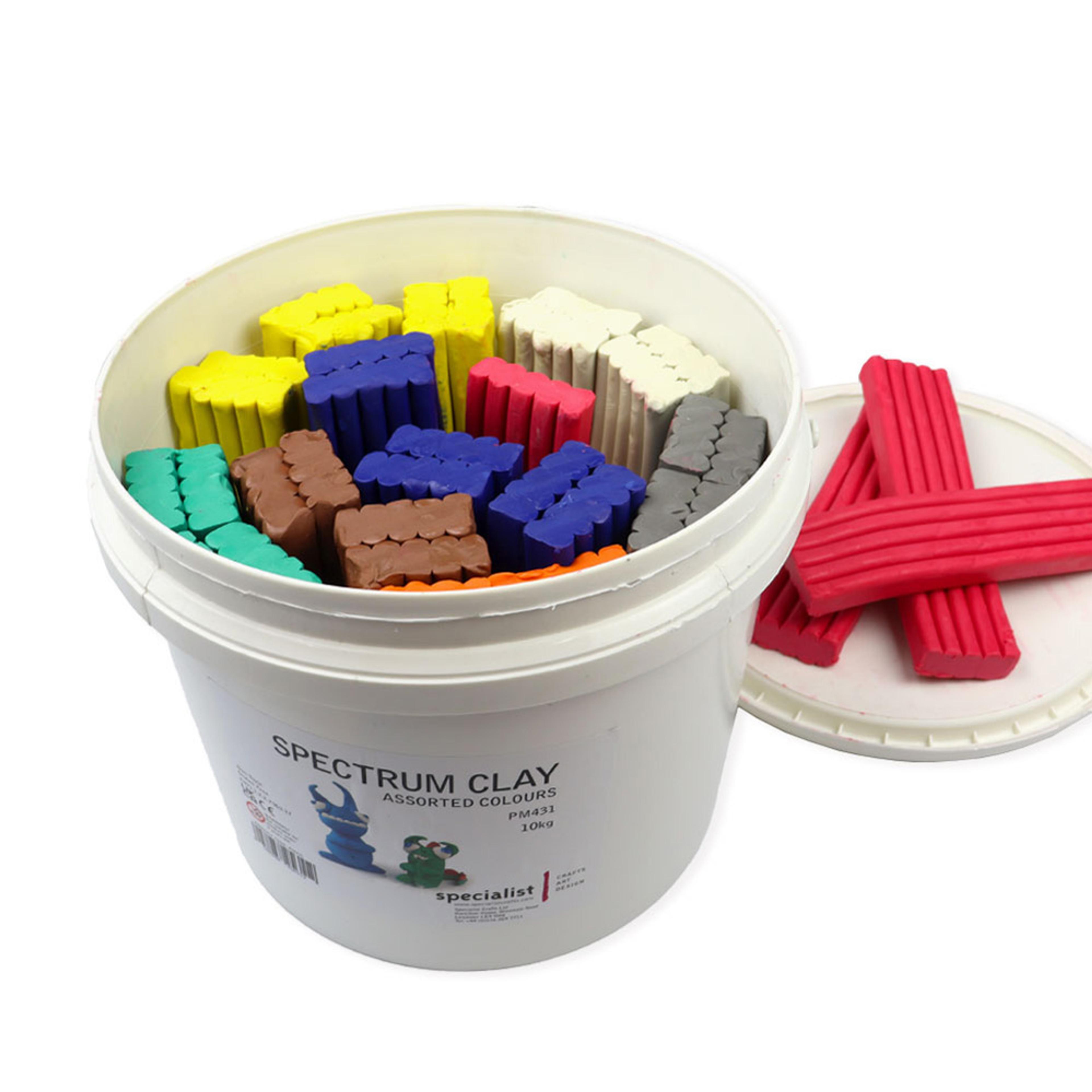 Specialist Crafts Clay 10kg Tubs - Assorted