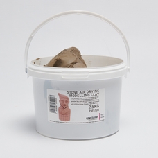 Specialist Crafts Air Drying Clay 2.5kg Tub - Stone