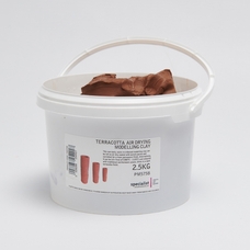 Specialist Crafts Air Drying Clay 2.5kg Tub - Terracotta