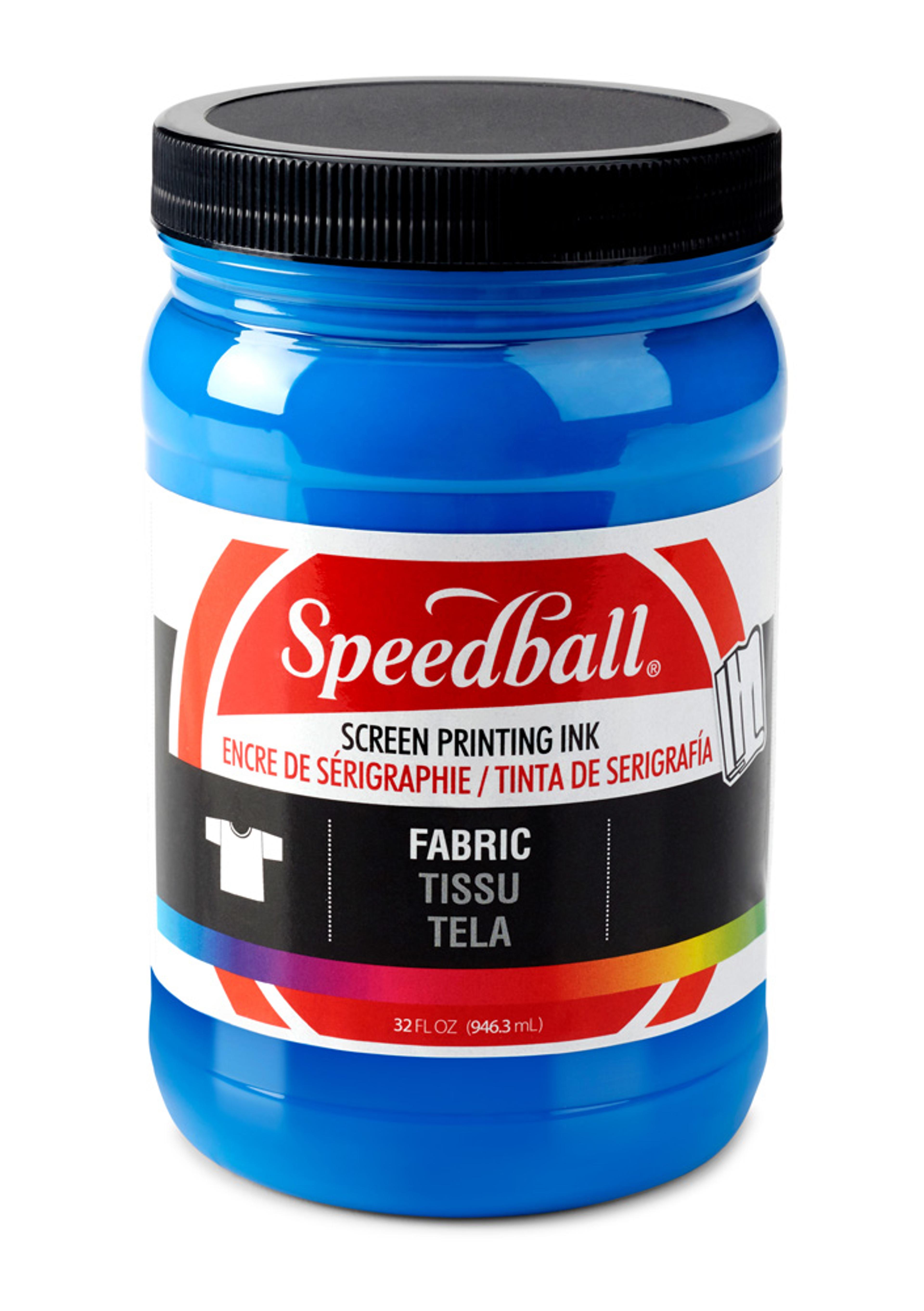 Speedball 32 oz Fabric Screen Printing Ink Blue