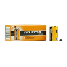 Duracell Industrial Batteries 9V Singles - Pack of 10