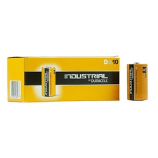 Duracell Industrial Batteries D Singles - Pack of 10