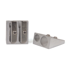 Pencil Sharpener Metal Double Hole - Pack of 25
