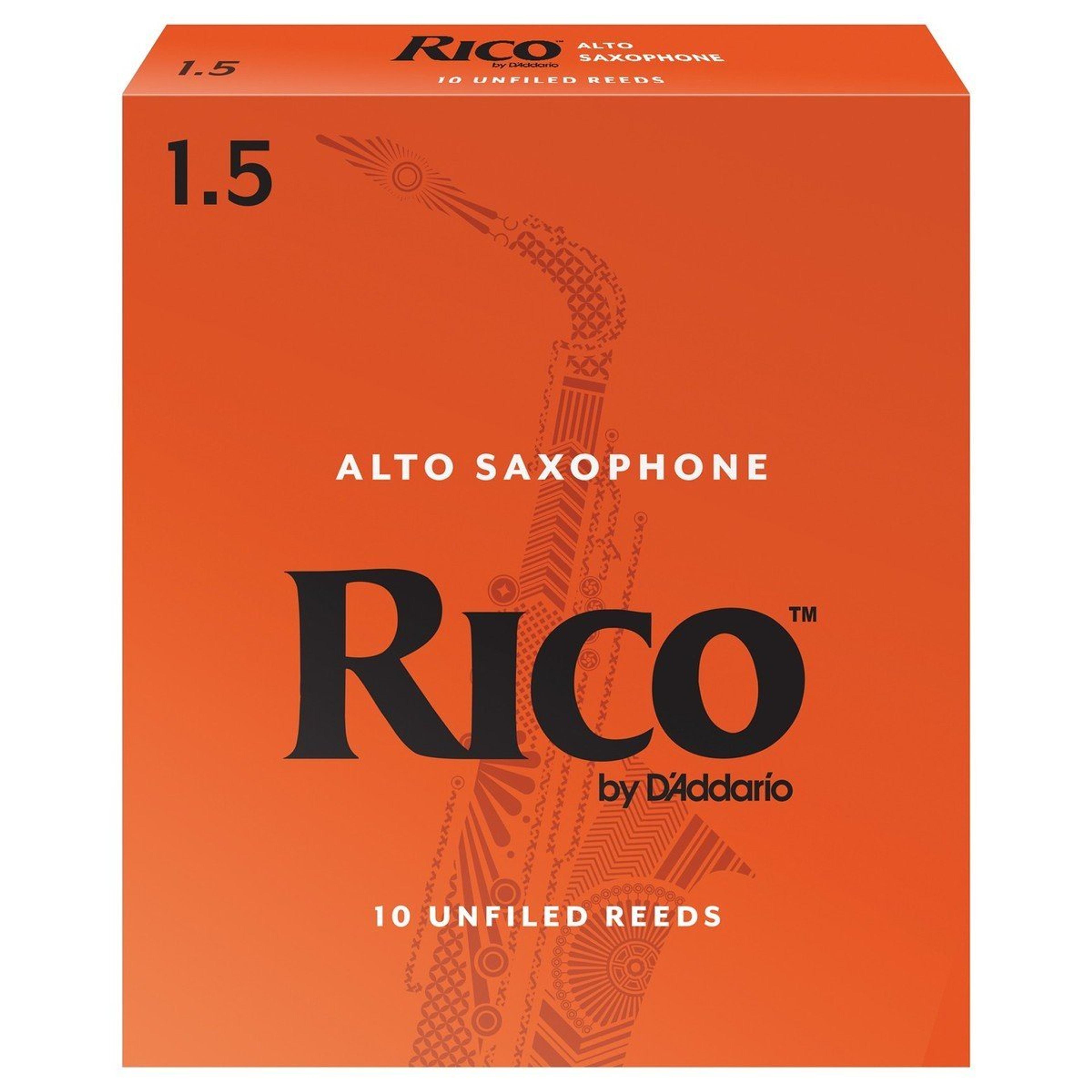 Rico Alto Sax Reeds - 1.5(x10)