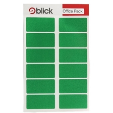 Blick Coloured Labels 25 x 50mm Green - Pack of 320