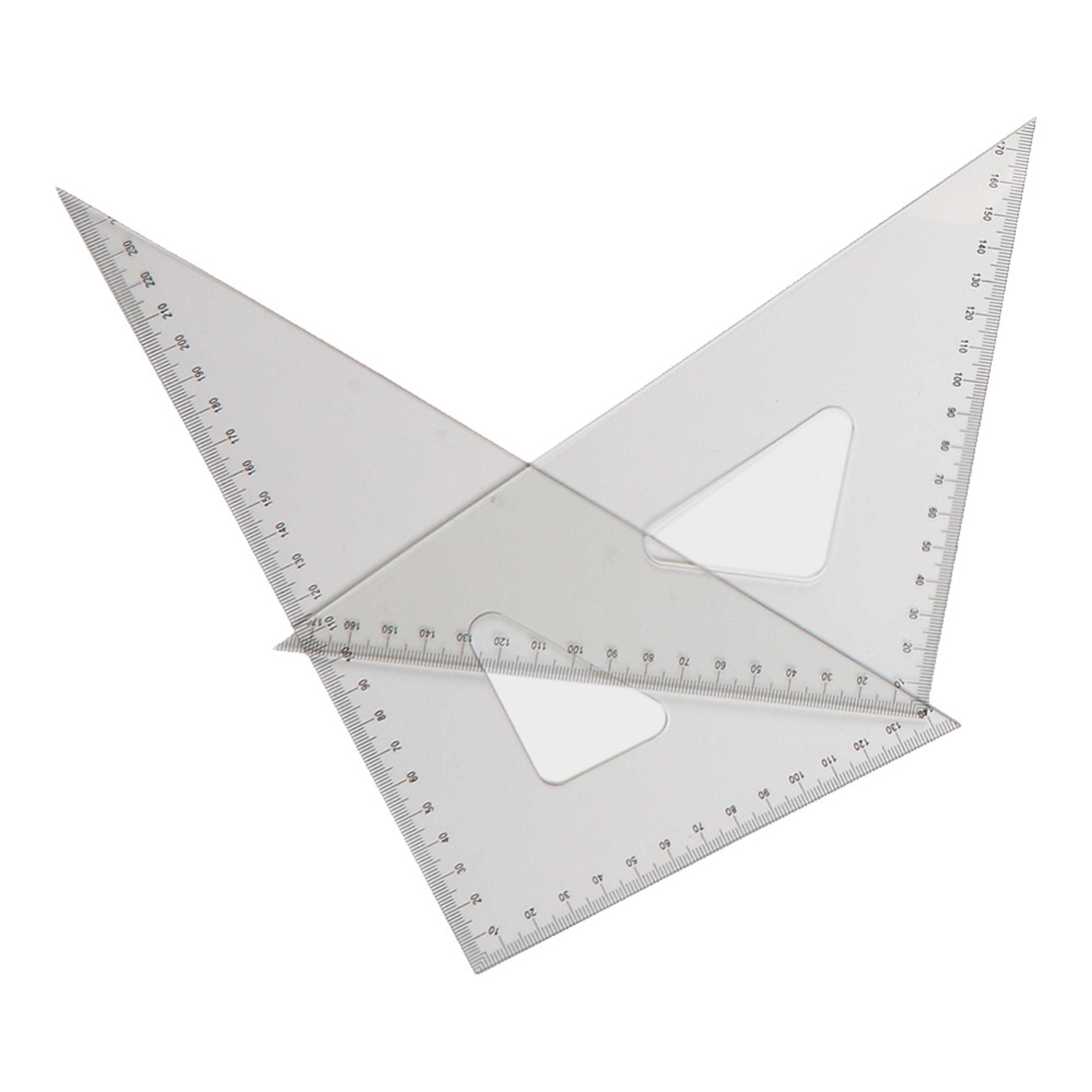 Set Squares - 304mm. Pack of 2.