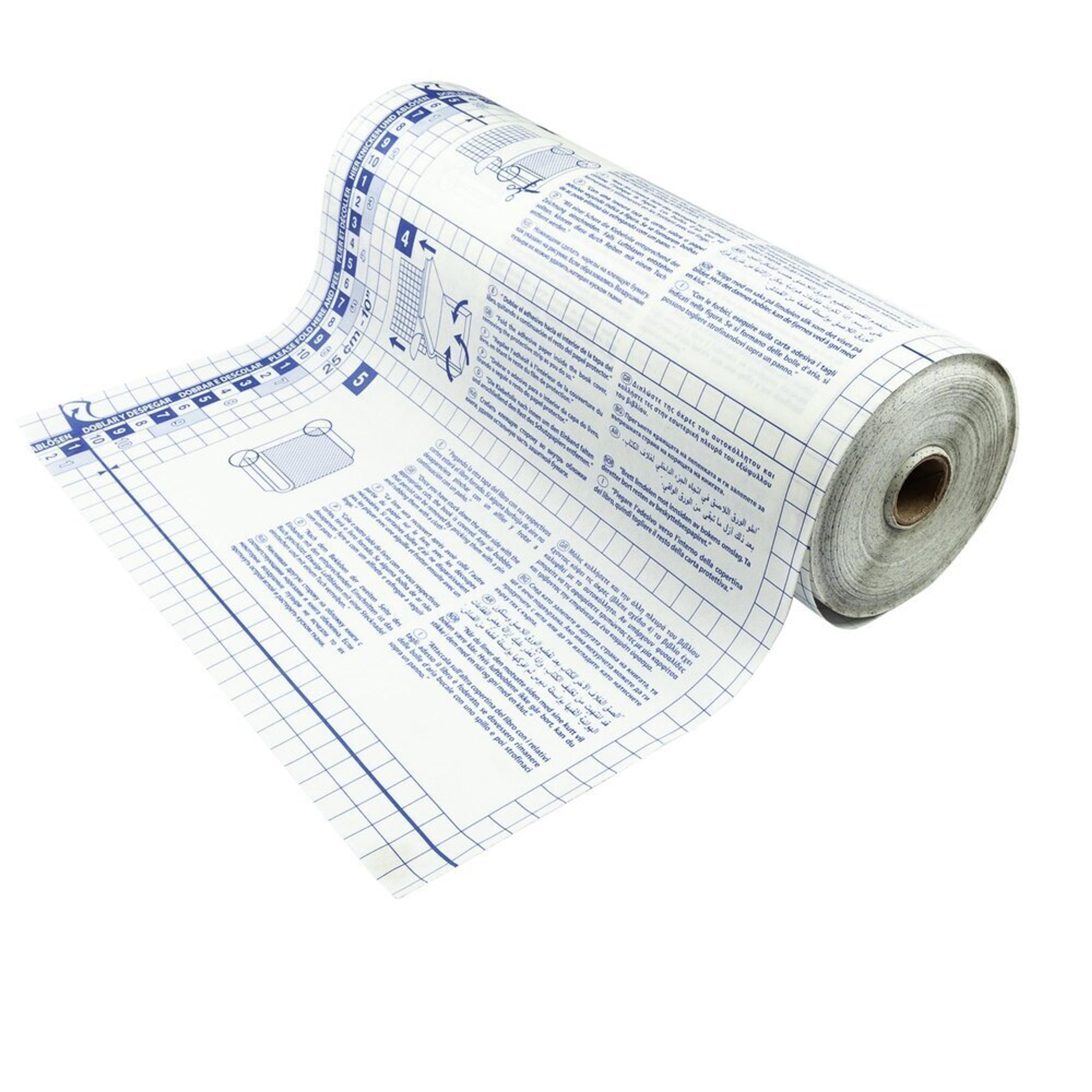 Book Covering Film Self Adhesive 330mm x 75m Roll