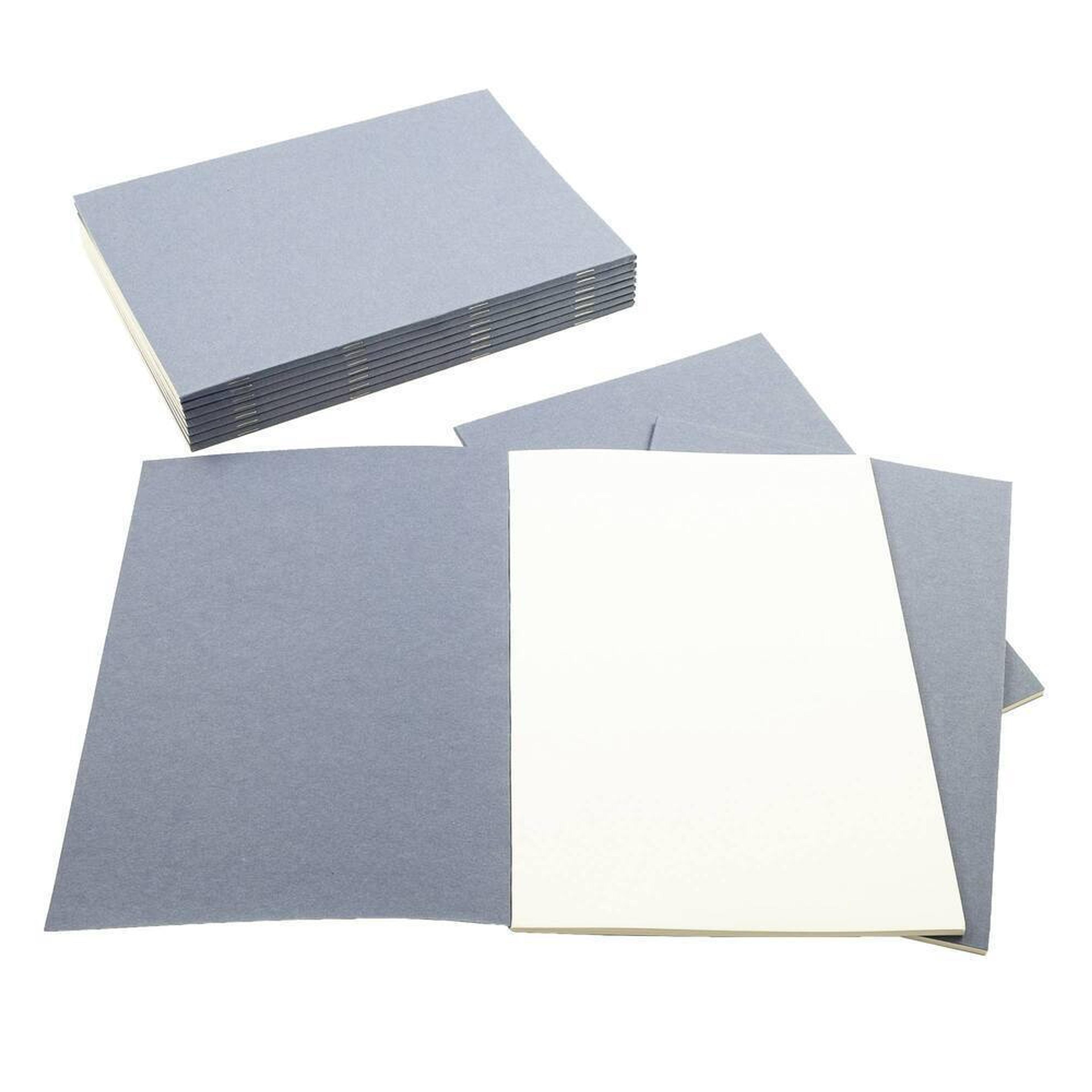Creative A4 Sketchbook Portrait 100gsm 40 Page - Blue - Pack of 10