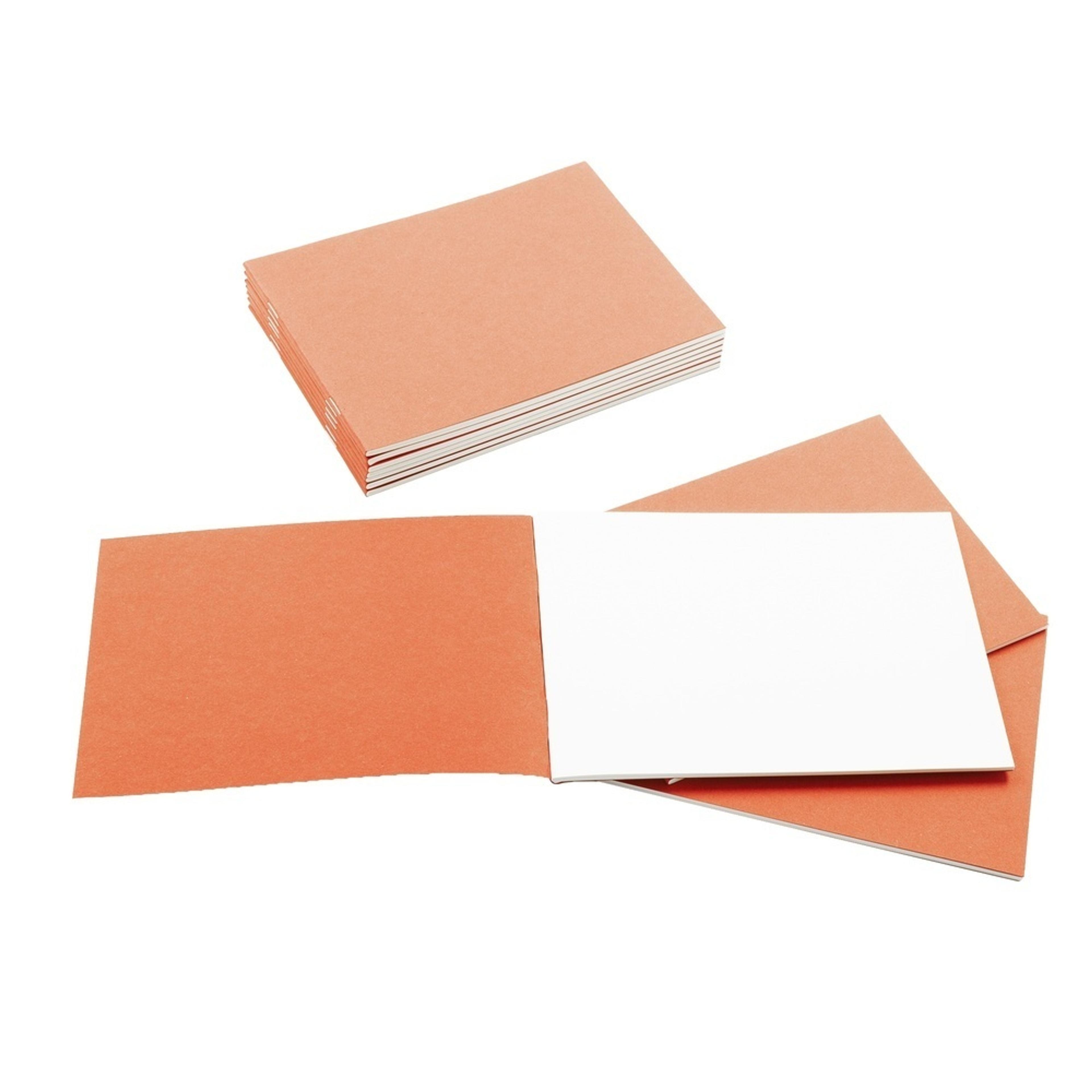 Creative A5 Sketchbook Landscape 100gsm 40 Page - Red - Pack of 10