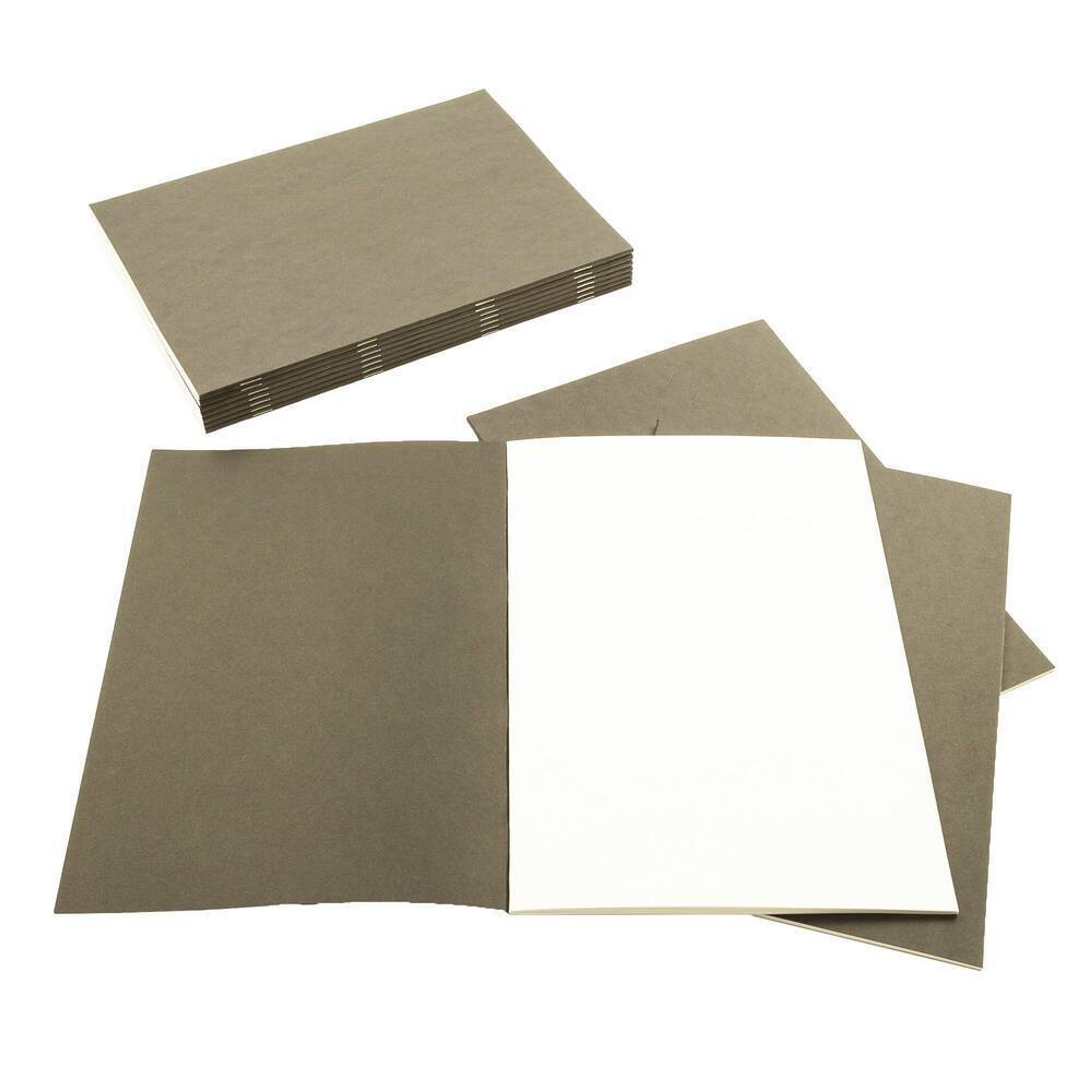 Creative A4 Sketchbook Portrait 140gsm 40 Page - Black - Pack of 10