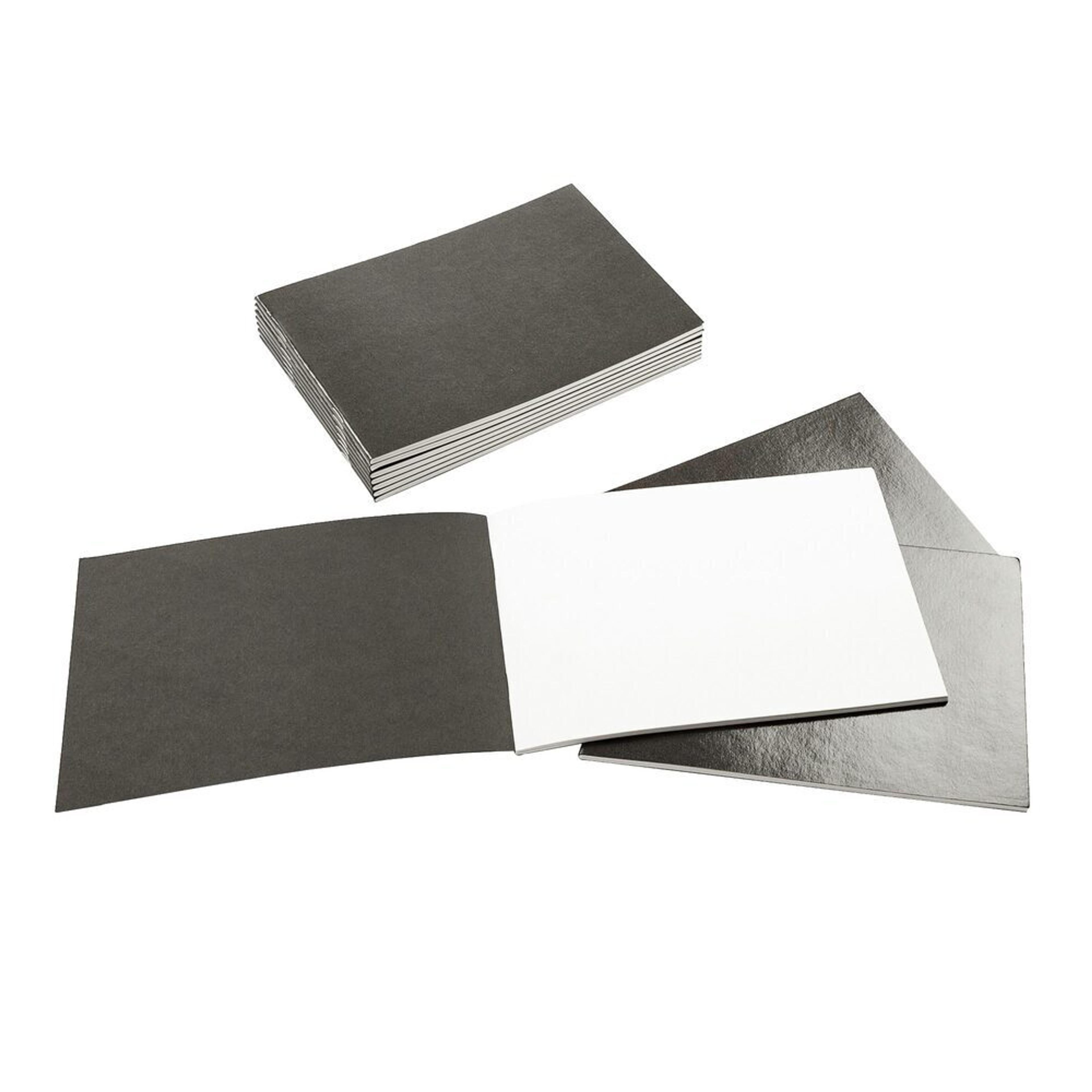 Creative A5 Sketchbook Laminated 100gsm 40 Page - Black - Pack of 10