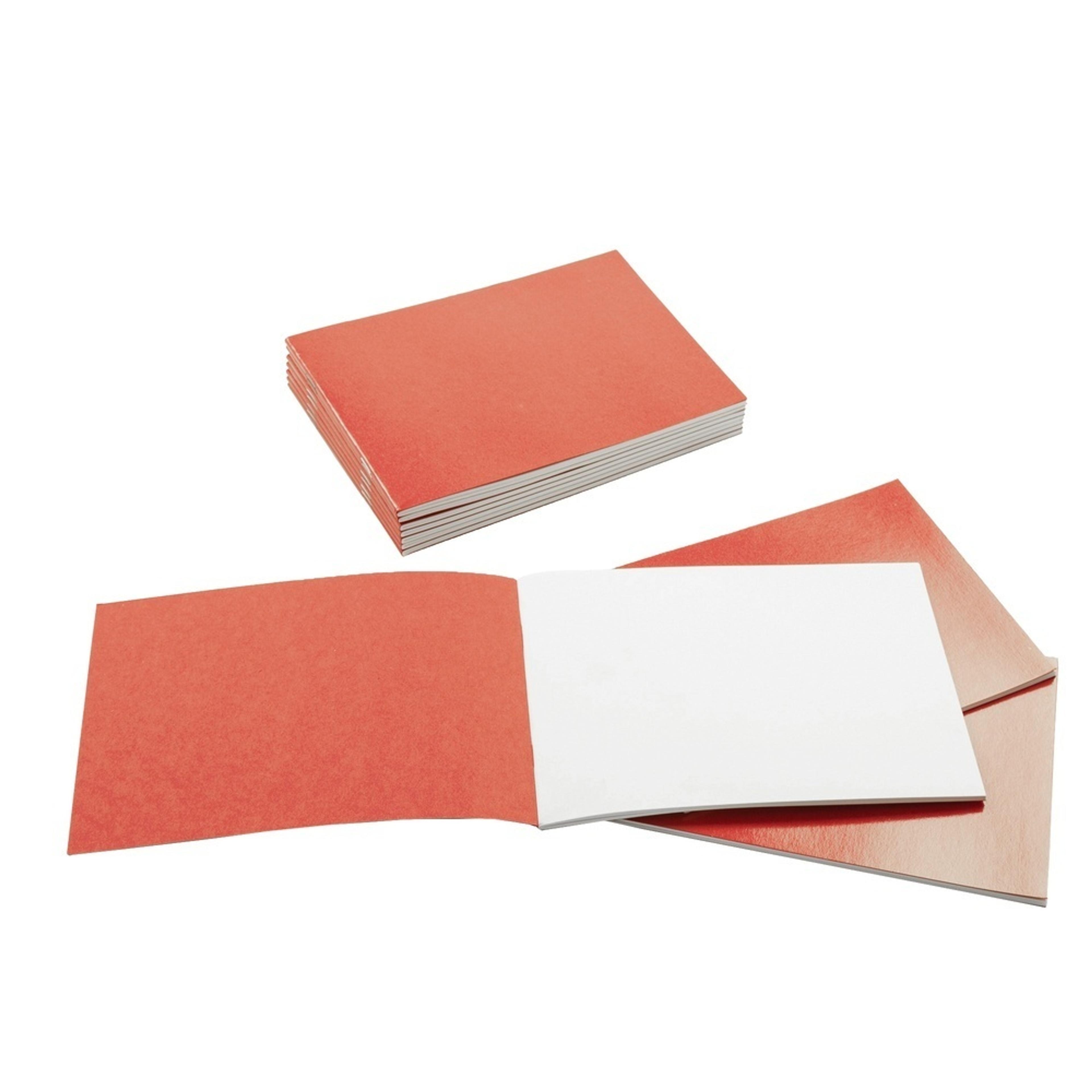 Creative A5 Sketchbook Laminated 100gsm 40 Page - Red - Pack of 10
