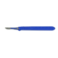 Pack of 10 Disposable No 10 Scalpel Blue Handle - Pack of 10