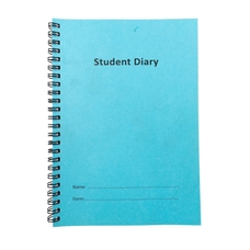 A5 Student Diary - Pearl Blue
